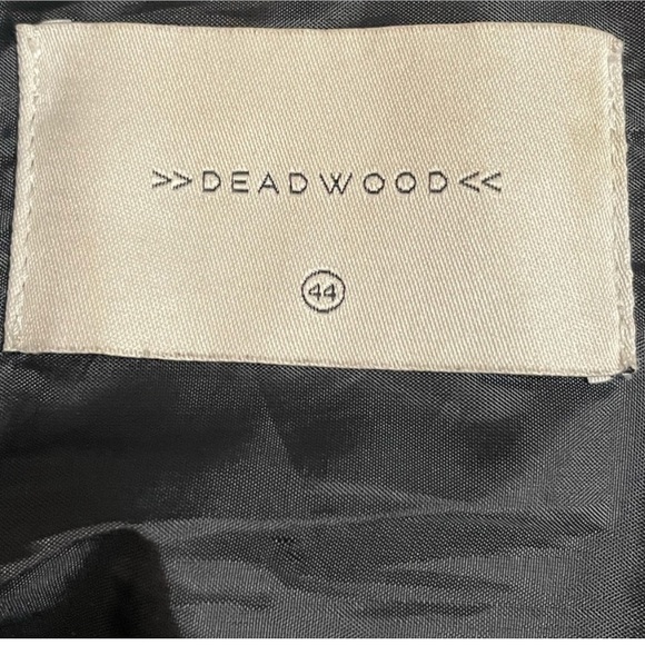 Deadwood Depeche Mode Leather Jacket size 44 (size 12/XXL). - Picture 8 of 8